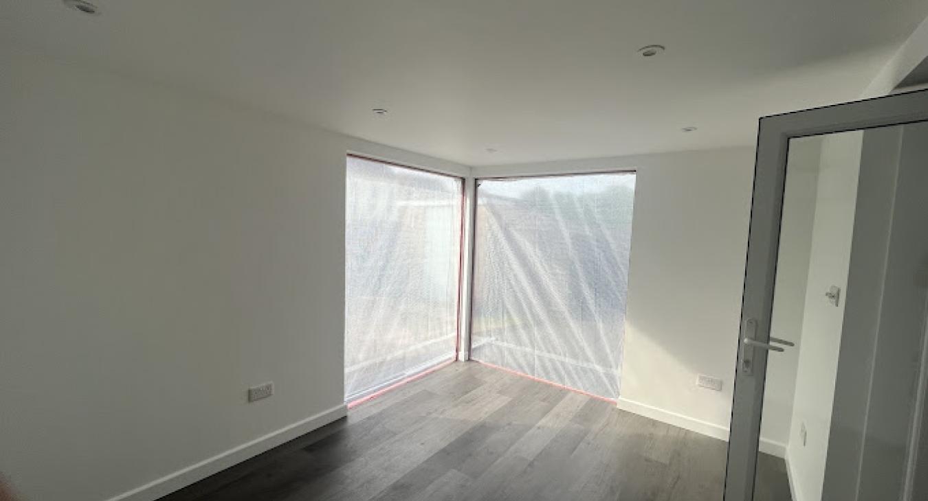 Harness natural light in your garden office for a radiant workspace☀️👩 ...